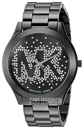 Michael Kors Czarny/Stal Ø33 mm MK3589