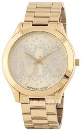 Michael Kors Runway Żółte złoto/Stal w odcieniu złota Ø39 mm MK3590