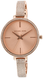 Michael Kors Jaryn Różowe złoto/Stal w kolorze różowego złota Ø36 mm MK3785