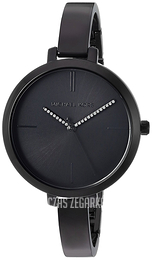 Michael Kors Jaryn Czarny/Stal Ø36 mm MK3786