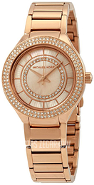 Michael Kors Kerry Różowe złoto/Stal w kolorze różowego złota Ø33 mm MK3802