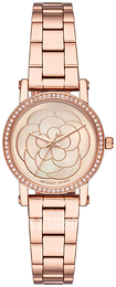 Michael Kors Norie Różowe złoto/Stal w kolorze różowego złota Ø28 mm MK3892