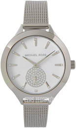 Michael Kors Biały/Stal Ø38 mm MK3919