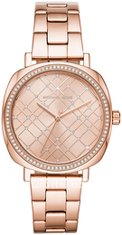 Michael Kors Różowe złoto/Stal w kolorze różowego złota MK3990