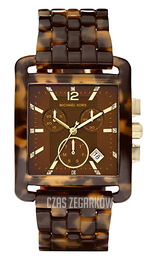 Michael Kors Brązowy/Żywica z tworzywa sztucznego MK4254