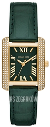 Michael Kors Emery Zielony/Skóra Ø40 mm MK4697