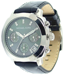 Michael Kors Runway Czarny/Skóra Ø27 mm MK5095