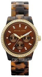 Michael Kors Glitz Brązowy/Plastik Ø36 mm MK5280