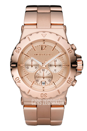 Michael Kors Dylan Różowe złoto/Stal w kolorze różowego złota Ø42 mm MK5314