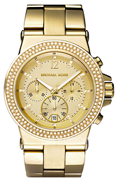 Michael Kors Żółte złoto/Stal w odcieniu złota Ø42 mm MK5386