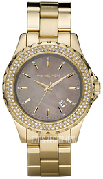 Michael Kors Runway Szary/Stal w odcieniu złota Ø42 mm MK5452