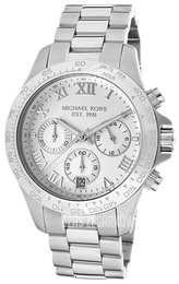 Michael Kors Layton Srebrny/Stal Ø40 mm MK5454