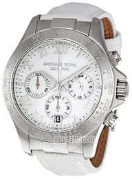 Michael Kors Biały/Skóra Ø40 mm MK5456
