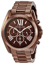 Michael Kors Brązowy/Stal Ø43 mm MK5628