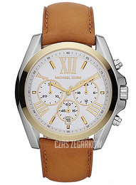 Michael Kors Bradshaw Biały/Skóra Ø43 mm MK5629
