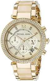 Michael Kors Parker Szampański/Stal w odcieniu złota Ø39 mm MK5632