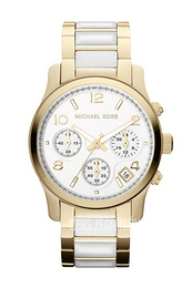 Michael Kors Runway Biały/Plastik Ø38 mm MK5742