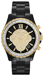 Michael Kors Czarny/Stal Ø38 mm MK5747