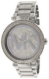 Michael Kors Parker Srebrny/Stal Ø39 mm MK5925