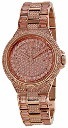 Michael Kors Camille Zestaw kryształów/Stal w kolorze różowego złota Ø33 mm MK5948