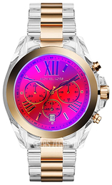 Michael Kors Różowy/Stal w kolorze różowego złota Ø43 mm MK5949