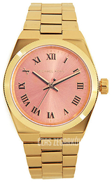 Michael Kors Channing Różowe złoto/Stal w odcieniu złota Ø33 mm MK6124