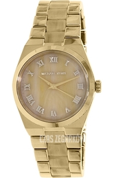 Michael Kors Channing Żółte złoto/Żywica z tworzywa sztucznego Ø38 mm MK6152