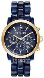 Michael Kors Audrina Niebieski/Żywica z tworzywa sztucznego Ø41.5 mm MK6236