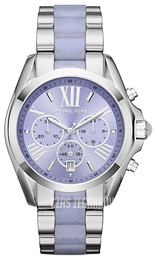 Michael Kors Bradshaw Purpurowy/Stal Ø43 mm MK6331