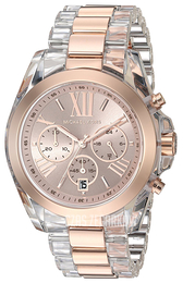 Michael Kors Różowe złoto/Stal w kolorze różowego złota Ø43 mm MK6358