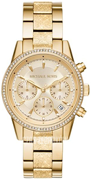 Michael Kors Ritz Żółte złoto/Stal w odcieniu złota Ø37 mm MK6597