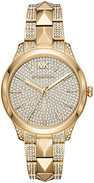 Michael Kors Runway Zestaw kryształów/Stal w odcieniu złota Ø38 mm MK6715