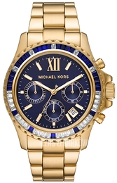 Michael Kors Everest Niebieski/Pozlacana Ø42 mm MK6971