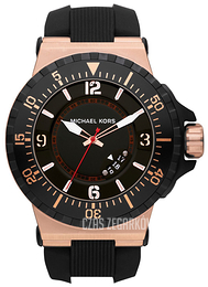 Michael Kors Czarny/Guma Ø48 mm MK7062