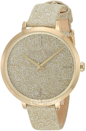 Michael Kors Żółte złoto/Skóra Ø38 mm MK7112