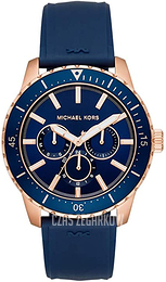 Michael Kors Niebieski/Guma Ø44 mm MK7163