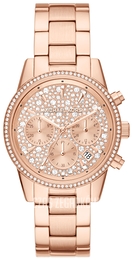 Michael Kors Ritz Różowe złoto/Stal w kolorze różowego złota Ø37 mm MK7302