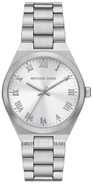 Michael Kors Lennox Srebrny/Stal Ø37 mm MK7393