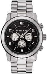 Michael Kors Czarny/Stal Ø45 mm MK8099