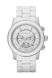 Michael Kors Srebrny/Plastik Ø47 mm MK8108