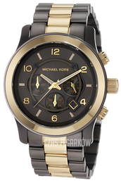 Michael Kors Szary/Stal w odcieniu złota Ø46 mm MK8160