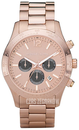 Michael Kors Różowe złoto/Stal w kolorze różowego złota Ø45 mm MK8186