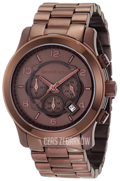 Michael Kors Runway Brązowy/Stal Ø45 mm MK8204