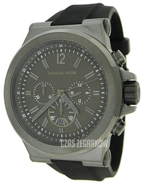 Michael Kors Czarny/Guma Ø40 mm MK8206