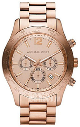 Michael Kors Różowe złoto/Stal w kolorze różowego złota Ø43 mm MK8207