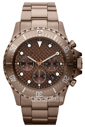 Michael Kors Brązowy/Stal Ø45 mm MK8268