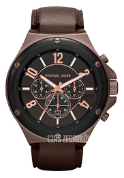 Michael Kors Czarny/Skóra Ø48 mm MK8273