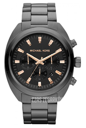 Michael Kors Czarny/Stal Ø48 mm MK8276