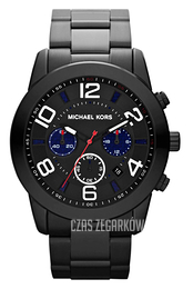 Michael Kors Mercer Czarny/Plastik Ø46 mm MK8291