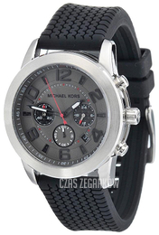 Michael Kors Mercer Szary/Guma Ø45 mm MK8293